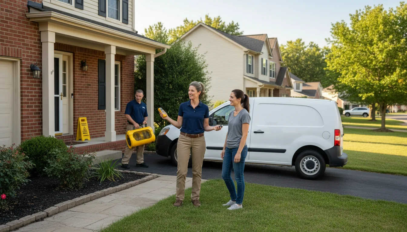 Water restoration image for Flood Water Cleanup, Removal And Restoration Services in Kent, OH